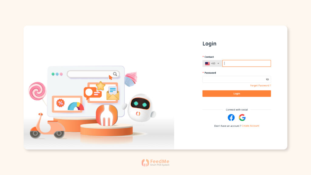 Feedme POS Trial